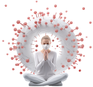 Logo 'Hilft Allen, die an Long Covid leiden und Schlecht Luft bekommen'